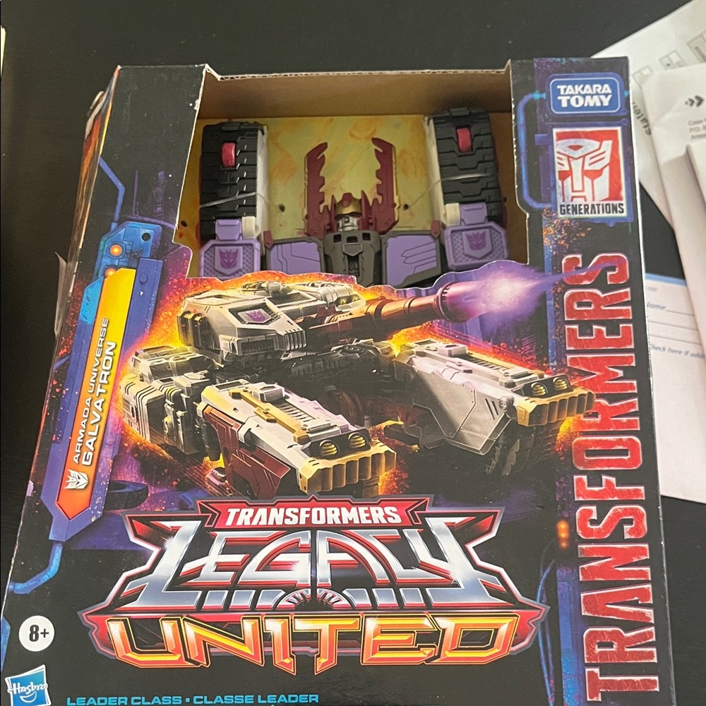 Hasbro Transformers Legacy United Action Figure - Purple and Black